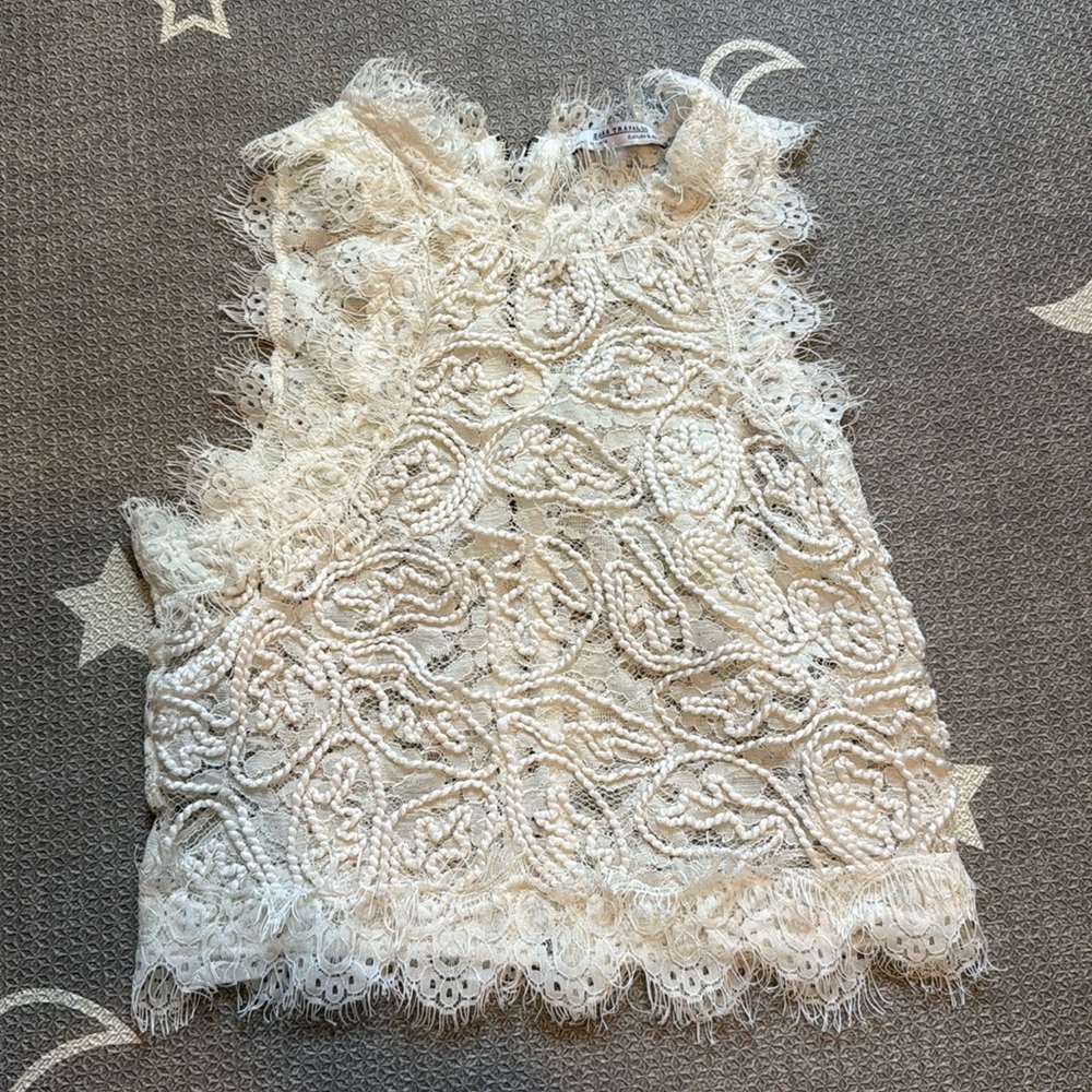Zara lace top